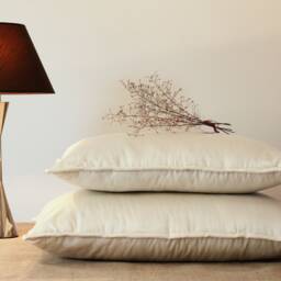 "Organic Wool Filled Pillow With Foam Core, Standard Size - 20""x26" - thumbnail 2