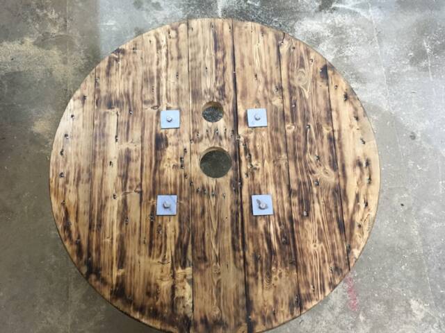 Cable Drum Coffee Table - image 1