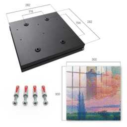 Colorful Nature Key Cabinet For Home, Pink Industrial Box, Abstract Landscapes, Lovers Of & Art - thumbnail 4