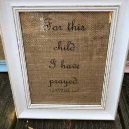 "Framed Print ""For This Child" - thumbnail 2