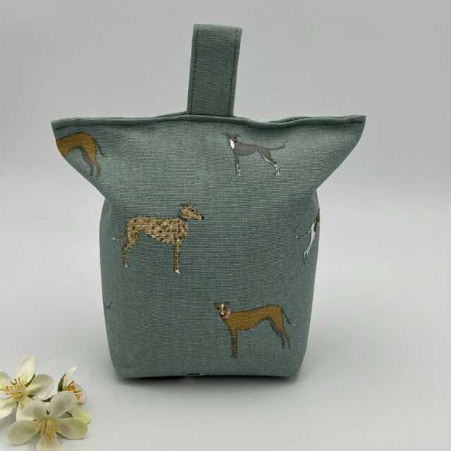 Greyhound Door Stop, Sophie Allport Room Decor, Filled - image 1