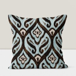Ethnic Turkish Kilim Cushion Cover, Boho Southwestern Pillow Case, Aztec Farmhouse Style Home Decor - thumbnail 2