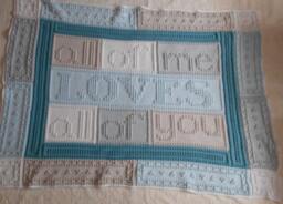 Loves Pattern For Crocheted Blanket - thumbnail 1
