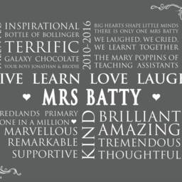 Teacher Gift, Teacher Present, Keepsake Thank You, Present For A Teacher, Tutor School Retirement - thumbnail 3