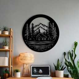 Mountain Wall Art, 3D Decor For Living Room, Housewarming Gifts - thumbnail 2