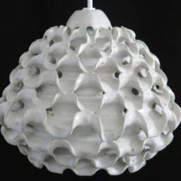 Danish Ceramic Hanging Lamp - thumbnail 3