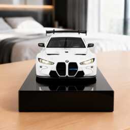 Bmw M4 Car Alarm Clock - Realistic Engine Sound, Handmade, Enthusiast Gift - thumbnail 3