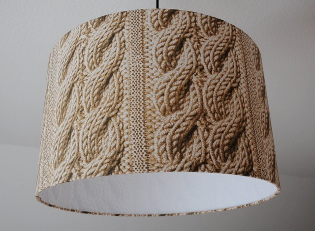 "Lampshade ""Fake Knit" - image 1
