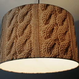 "Lampshade ""Fake Knit" - thumbnail 2