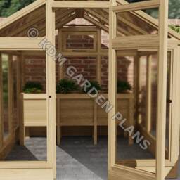 Woodwork Plans For Vegetable Grow Box 1.8M - 220 Ltr - Plans Only By Email UK Metric With Cut Lists - thumbnail 2