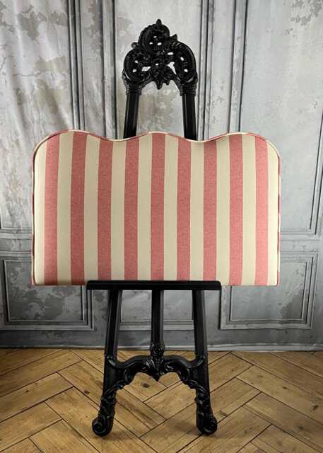 Scalloped Headboard Choice Of Fittings & Broad Stripe Fabrics - image 1