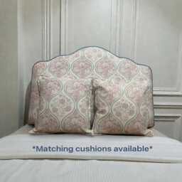 Scalloped Headboard Choice Of Fittings & Broad Stripe Fabrics - thumbnail 4