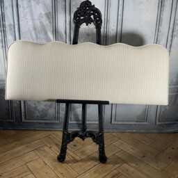 Scalloped Headboard Choice Of Fittings & Broad Stripe Fabrics - thumbnail 3