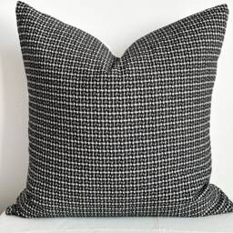 Neutral Textured Pillow Cover Set Boho Home Decor, Handmade Linen - thumbnail 3