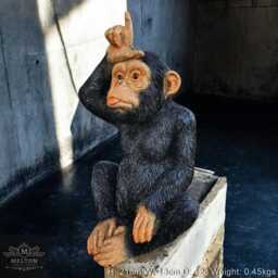 Our Little Loser Monkey Ornament May Think You Are A But We Don't, Gift - thumbnail 3