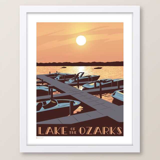 Lake Of The Ozarks Sunset - Missouri Print - image 1