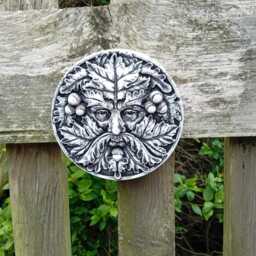 Green Man Garden Wall Plaque - thumbnail 3