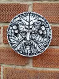 Green Man Garden Wall Plaque - thumbnail 1