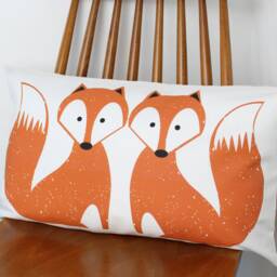 Foxy Motif Fox Cushion Cover Pillow Sham Throw Sale - thumbnail 1