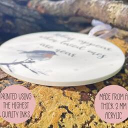 Personalised First Christmas As My Nanny & Grandad Bauble, Grandparents 1st Christmas, Penguin Decoration - thumbnail 3