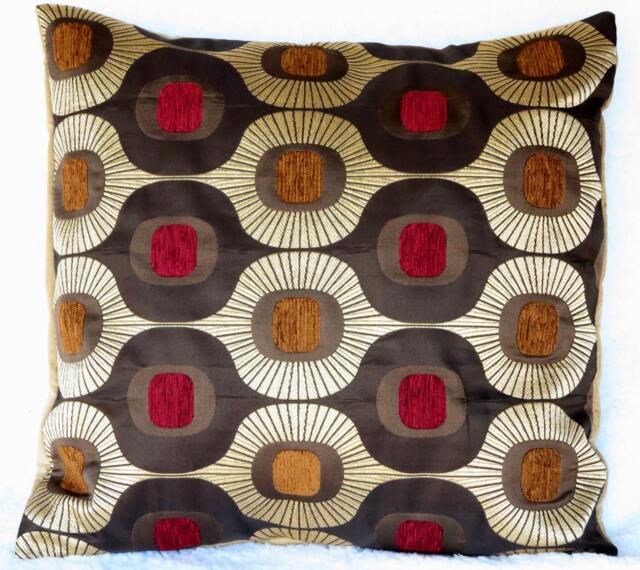 Brown Pillow Cover Set, Contemporary Decorative Cushions, Richloom Zola Safari - image 1