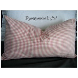 2 Color Choicessmall Woven Check.creamy White.pink.taupe Pillow Covers.farmhouse. Valentines Decor.toss Pillows.throw Pillows.slipcovers - thumbnail 1