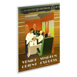 Vintage 1930S Art Deco Orient Express Railway Poster Reprint - thumbnail 2