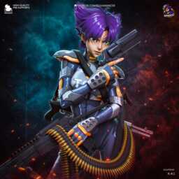 Exceptional Operative - Cyberpunk Agent Action Game Konoko Oni Resin Figure 16K - thumbnail 2