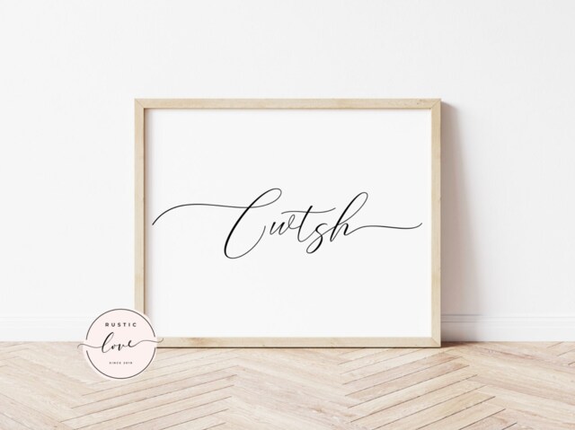 Welsh Home Cwtsh Print, Welsh Cwtsh, Cwtsh Gift, Home Home, Print