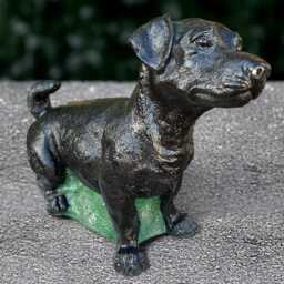 Massive Labrador Statue Concrete Dog Figurine Outdoor Pet Sculpture Cement Animal Decoration Memorial Ornament Yard Art Lover Gift - thumbnail 1