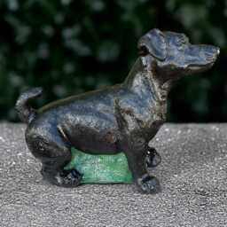 Massive Labrador Statue Concrete Dog Figurine Outdoor Pet Sculpture Cement Animal Decoration Memorial Ornament Yard Art Lover Gift - thumbnail 3