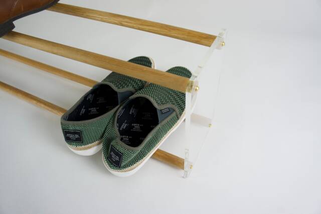 Oak & Glass - Shoe Rack Shelf Multiple Sizes - image 1
