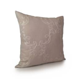 Neutral - Off White Pillow, Decorative Throw Pillow Cover, Cushion Accent Pillow, Transparent Linen Pillow, Silk Embroidery, Pillowcase - thumbnail 2