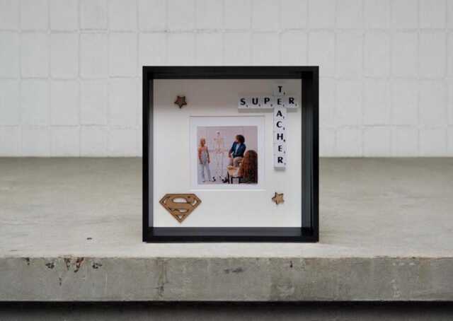 Teacher Scrabble Picture Frame End Of Year Teaching Assistant Gift, Nursery Pre-School School Leavers Thank You Present, Primary Key Worker - image 1