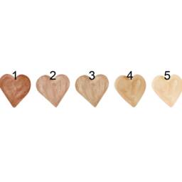 Watercolor Heart Wall Decals, Earth Tones, Boho Nursery Decor - thumbnail 2