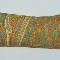 Pasha Paisley in Bittersweet Pillow Cover - Front & Back Also Available Stonethis Listing Is For One 100% Wool 18 X Inch - thumbnail 3