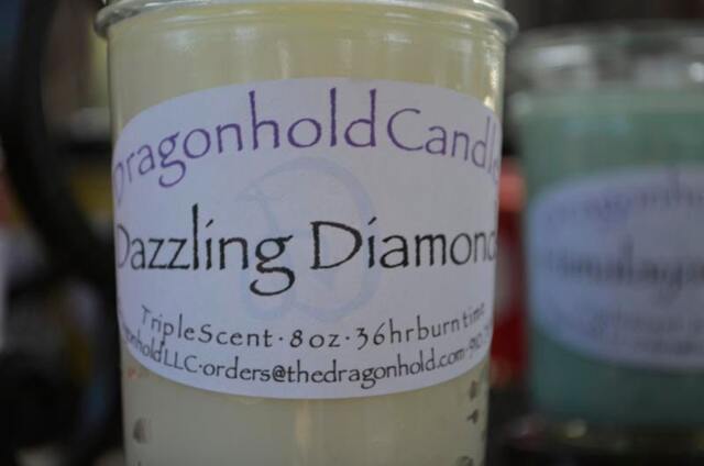 Dazzling Diamonds Candle Hand Poured, Triple Scented Soy-Paraffin Candle