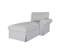Custom Made Cover Fits Ikea Ektorp Chaise, Right Cover, Replace