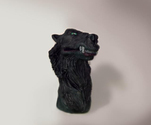 Neverending Story - G'mork Handmade Polymer Clay Action Figure. Unique Collectible - image 1