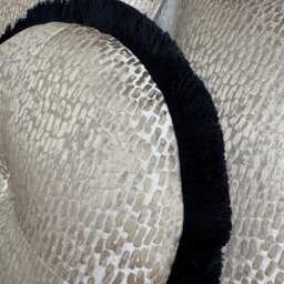 Decorative Fringed Cushion For Sofa Or Bed, Round/Circular Size 16 - thumbnail 2