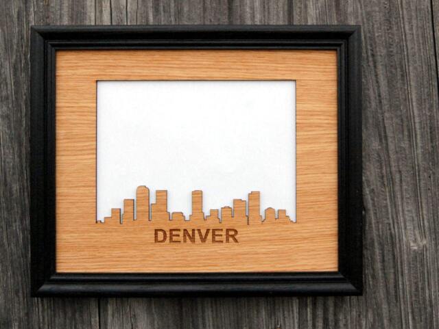 City Skyline Picture Frame 8x10 Photo, Traveler Gift - image 1