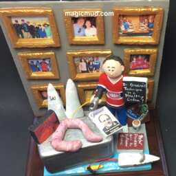 Personalized Neurologist's Gift, Custom Made Doctor's Figurine - Neurology Graduation Gift Neurosurgery Brain - thumbnail 4