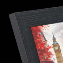 A4 A2 A3 A1 Black Picture Frames - Colourful Photo Frame Gift For New Mom Modern Room Decor Aesthetic in All Sizes - thumbnail 3