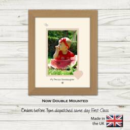 Granddaughter Photo Frame My Precious Gift For Mother's Day Landscape 774F Or Portrait 1030F - thumbnail 2