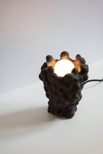 Contemporary Handmade Ceramic Lamp Made in Sweden - image 1