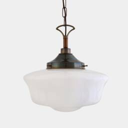 Anath Schoolhouse Bathroom Pendant Light Ip44 - thumbnail 1