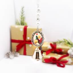 Memorial Ornament With Photo, Custom Ornament, Christmas in Heaven, Photo Bauble, Gift, Remembrance Ornament - thumbnail 3