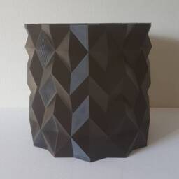 Geometric Indoor Planters, Sustainable Plant Pot, Modern Art Decor - thumbnail 3