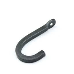 Hand Forged Metal Key Hook, Square Style - thumbnail 2