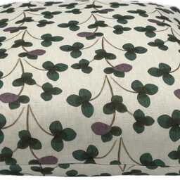 Ottoline Chintz Constance Green & Lilac Cushion Cover Pillow Double Sided - thumbnail 3